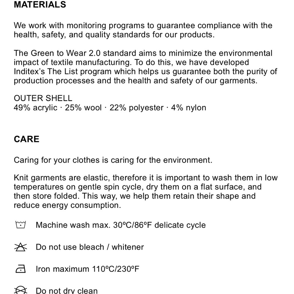 ZARA KNIT MIDI SKIRT SIZE S - Picture 9 of 9